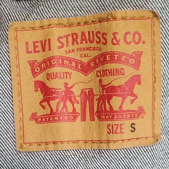 Levi Strauss and Co Trucker Denim Jacket SM - Picture 14 of 16
